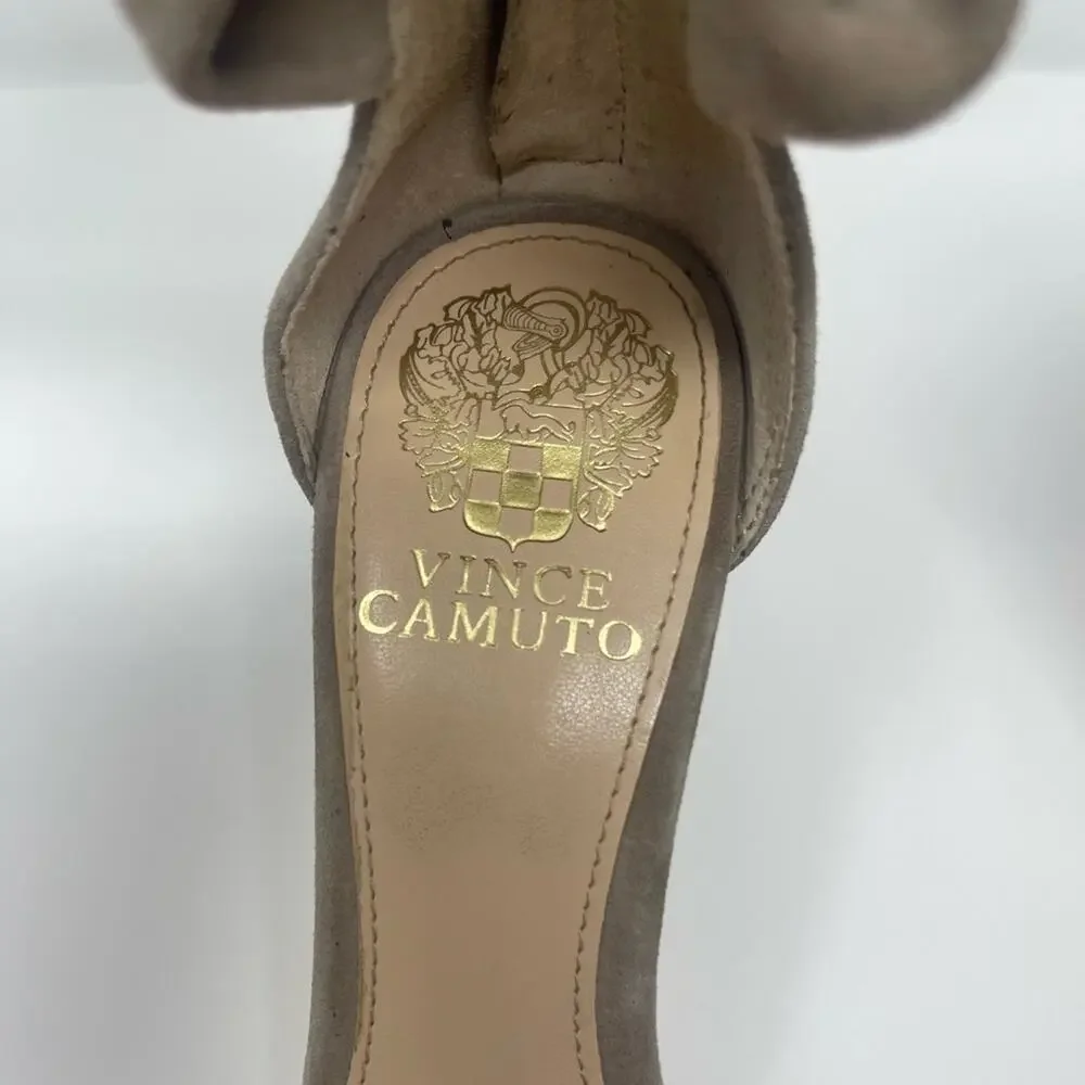 Vince Camuto Nude/Snake Skin Heels Women’s Size 7 Good Condition - Picture 8 of 11